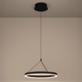 Eglo - ściemnialny żyrandol LED na lince LED/34,5W/230V 2200-6500K czarny + pilot zdalnego sterowania