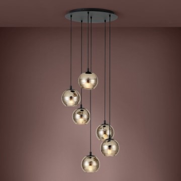 Eglo Stars of Light - Żyrandol na lince 6xE27/40W/230V