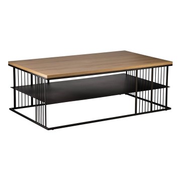 Eglo - Stolik kawowy 36x100 cm brązowy/czarny - certyfikat FSC