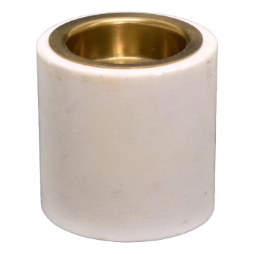Eglo - Świecznik 6x6 cm marmur/biały