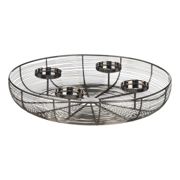Eglo - Świecznik śr. 45 cm chrom błyszczący