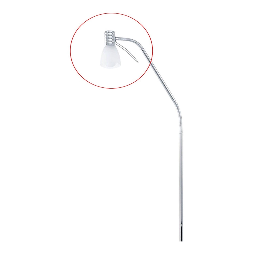 Eglo - Szkło wymienne do lamp podłogowych PRINCE biały