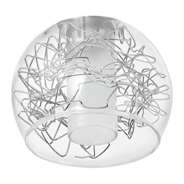 Eglo - Szkło zamienne do kinkietu i plafonu BASENTO o średnicy 9 cm