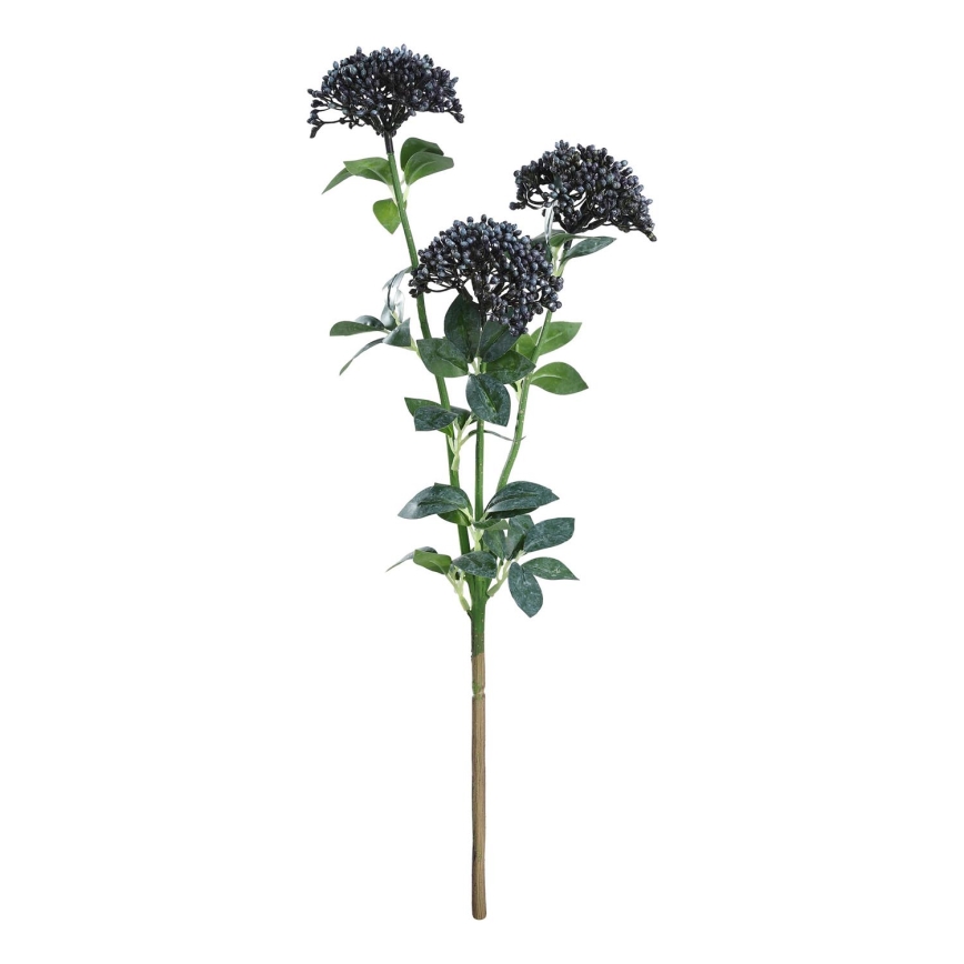 Eglo - Sztuczny kwiat 56 cm niebieski/zielony
