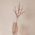 Eglo - Sztuczny kwiat 90 cm różowy