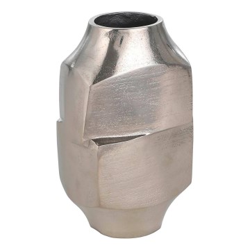 Eglo - Wazon metalowy 22,5x13,5 cm matowy chrom