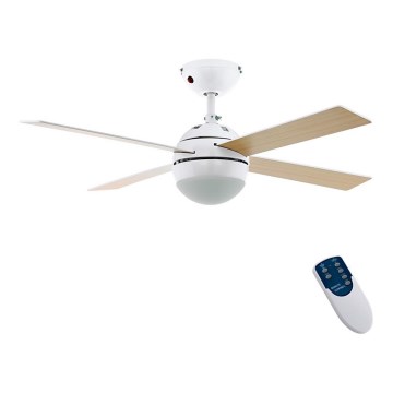 Eglo - Wentylator sufitowy 1xE27/60W/230V + pilot zdalnego sterowania