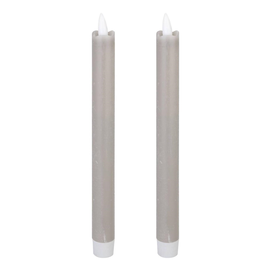 Eglo - ZESTAW 2x Świeca LED LED/1xAAA 24,5 cm szary