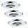 Eglo - Zestaw 3 lamp łazienkowych LED IGOA LED/3,3W/230V IP44