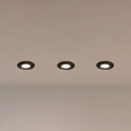 Eglo - ZESTAW 3x LED Oprawa sufitowa łazienkowa PINEDA LED/4,9W/230V IP44