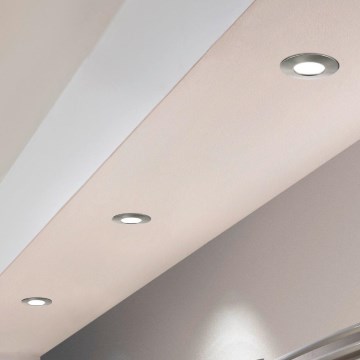 Eglo - Zestaw 3x LED Oprawa wpuszczana PINEDA 1xLED/4,9W/230V