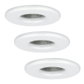 Eglo - ZESTAW 3x LED Oświetlenie łazienkowe IGOA 1xGU10/3.3W/230V