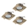 Eglo - ZESTAW 3x LED wpuszczane oprawy sufitowe PENETO 1xGU10-LED/5W/230V