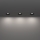 Eglo - ZESTAW 3x LED wpuszczanych opraw sufitowych do łazienki LED/4,9W/230V 2700/4000/6500K śr. 8,8 cm IP65 czarne