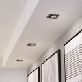 Eglo - ZESTAW 3x ściemnialne wpuszczane oprawy sufitowe LED/4,8W/230V 8,8x8,8 cm czarne