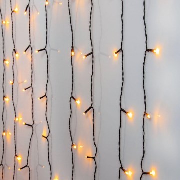 Eglo - Zewnętrzna firana świetlna 120 diod LED 1,8 m IP44 ciepła biel