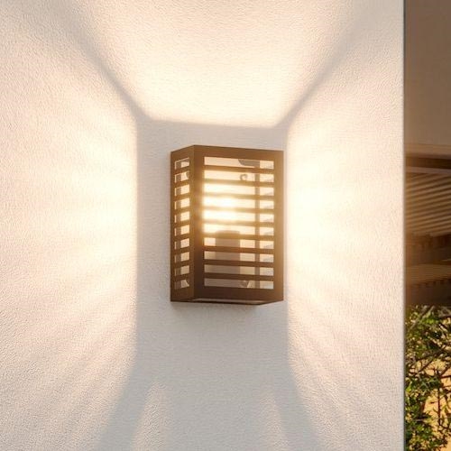 Eglo - Zewnętrzna lampa ścienna 1xE27/60W/230V IP44