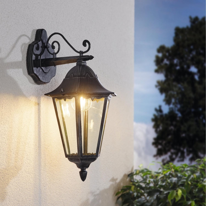 Eglo - Zewnętrzna lampa ścienna 1xE27/60W/230V IP44