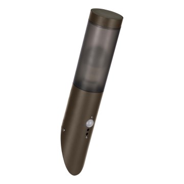 Eglo - Zewnętrzna lampa ścienna z czujnikiem 1xE27/15W/230V IP44