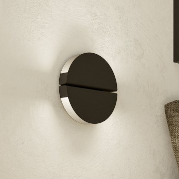 Eglo - Zewnętrzny kinkiet LED/4,5W/230V 2700/4000/6500K IP44 czarny