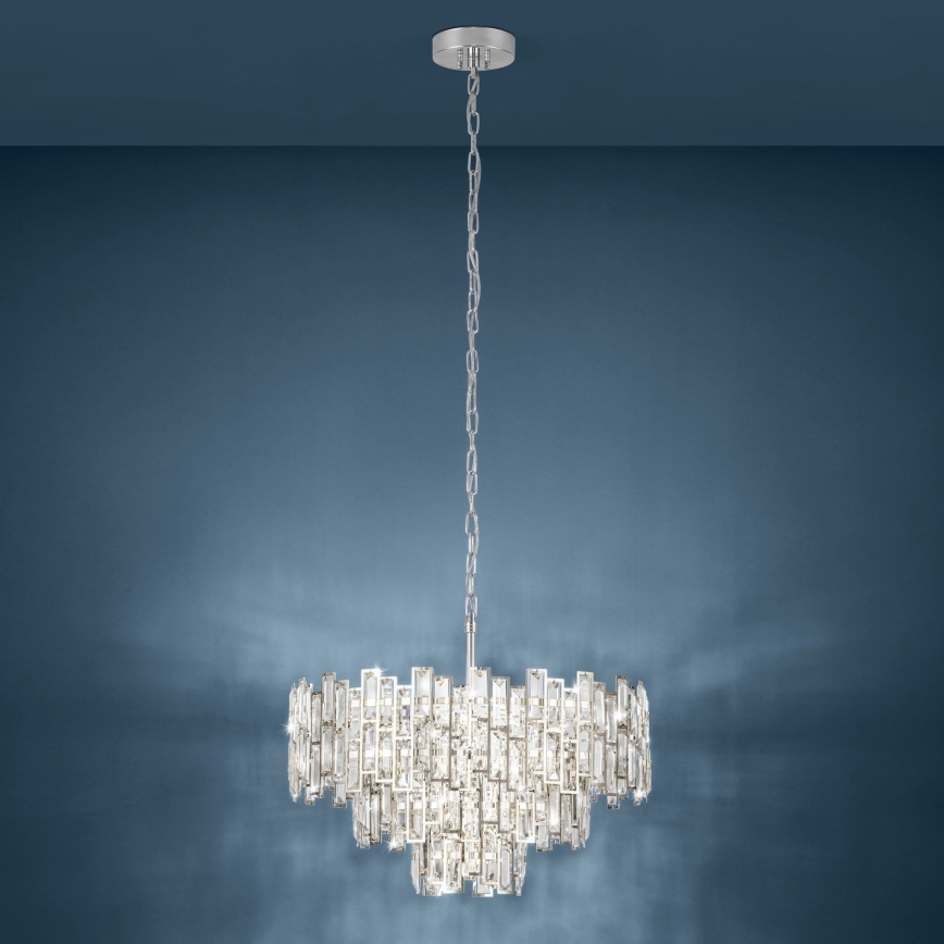 Eglo - Żyrandol na łańcuchu  10xE14/25W/230V średnica 63 cm
