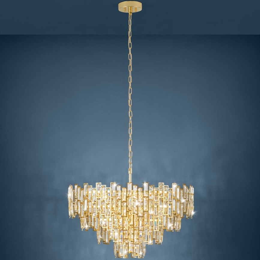 Eglo - Żyrandol na łańcuchu 10xE14/25W/230V średnica 78 cm