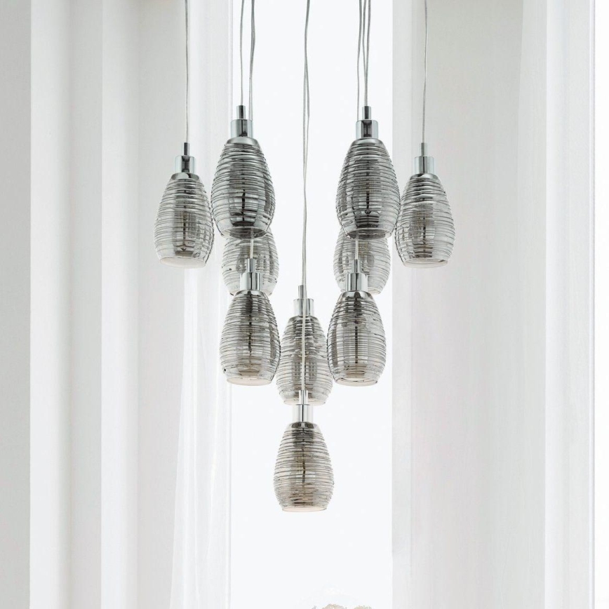 Eglo - Żyrandol na lince 10xE27/60W/230V