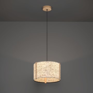 Eglo - Żyrandol na lince 1xE27/25W/230V beżowy