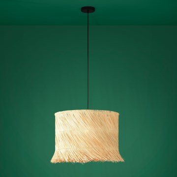 Eglo - Żyrandol na lince 1xE27/40W/230V rattan