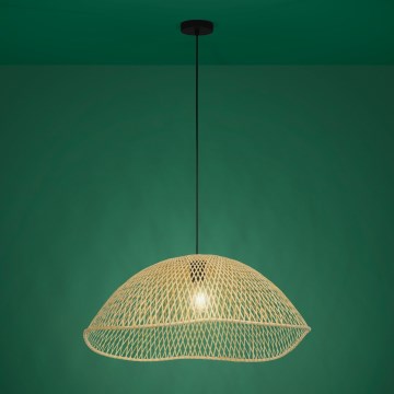 Eglo - Żyrandol na lince 1xE27/40W/230V śr. 72 cm bambus