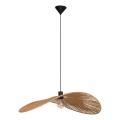 Eglo - Żyrandol na lince 1xE27/42W/230V 80 cm brązowy/czarny