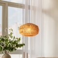 Eglo - Żyrandol na linkę 1xE27/40W/230V brązowy
