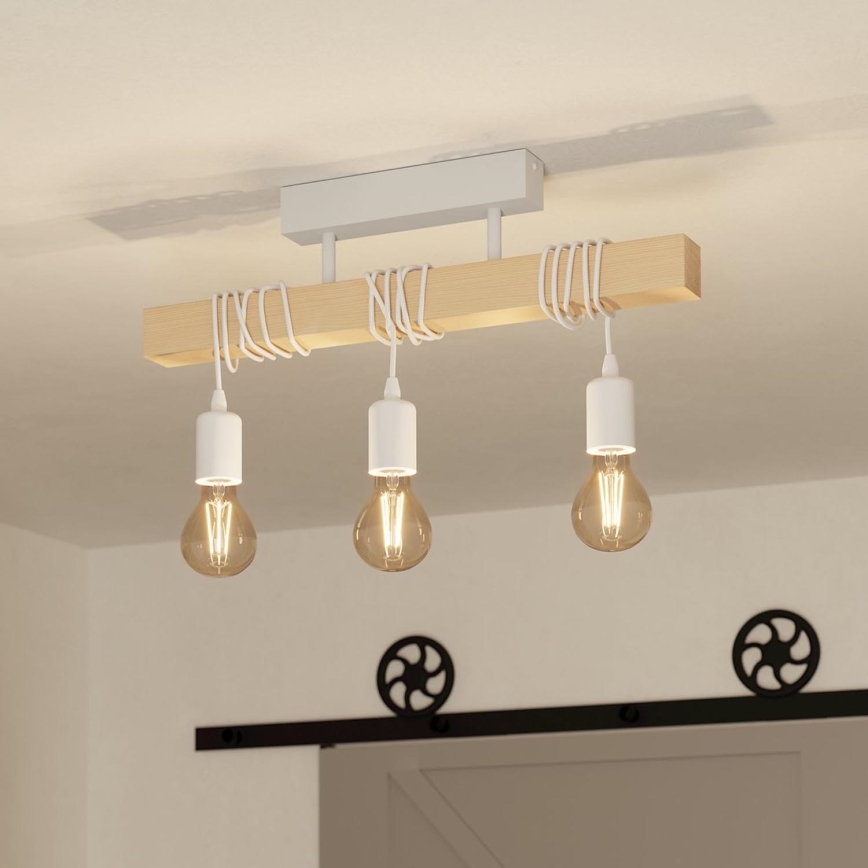 Eglo - Żyrandol natynkowy TOWNSHEND 3xE27/60W/230V