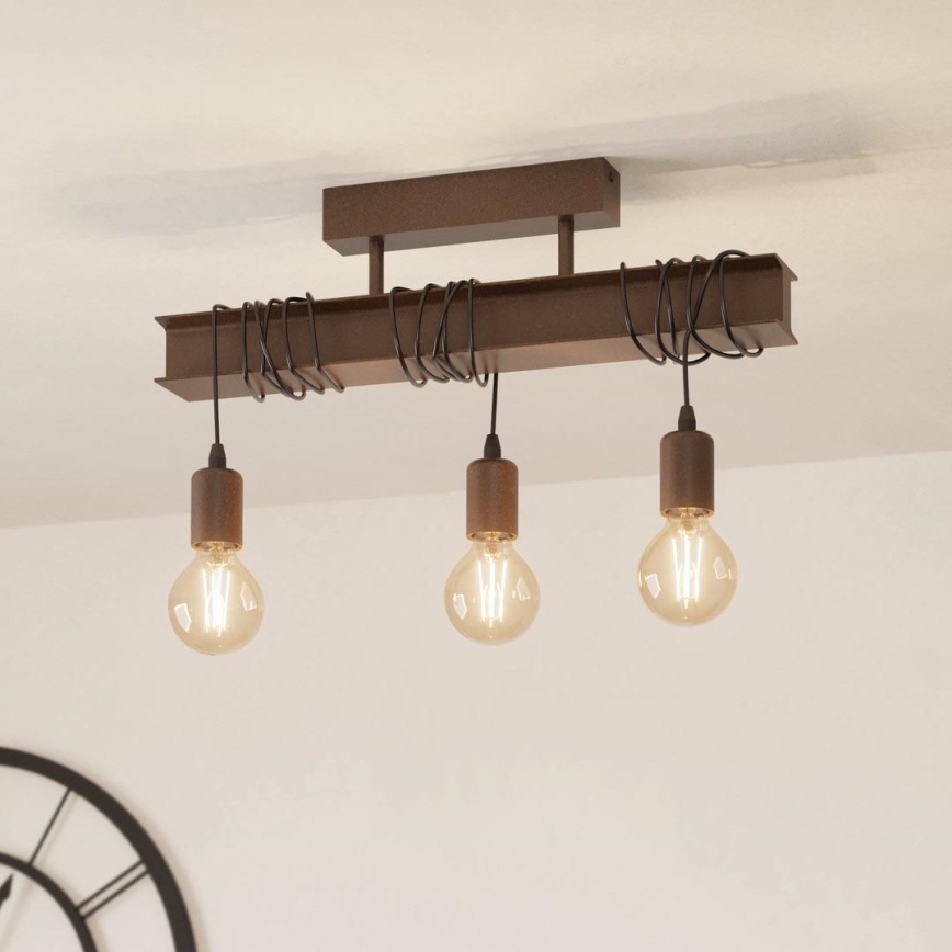 Eglo - Żyrandol natynkowy TOWNSHEND 3xE27/60W/230V