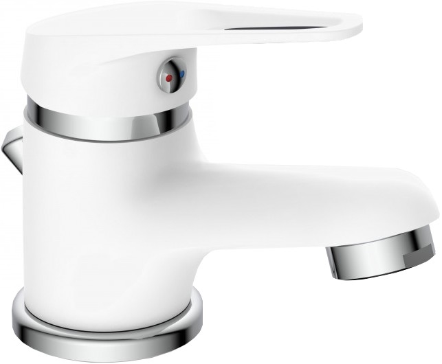 Eisl NI075SCR - Bateria umywalkowa SPEED biały/błyszczący chrom