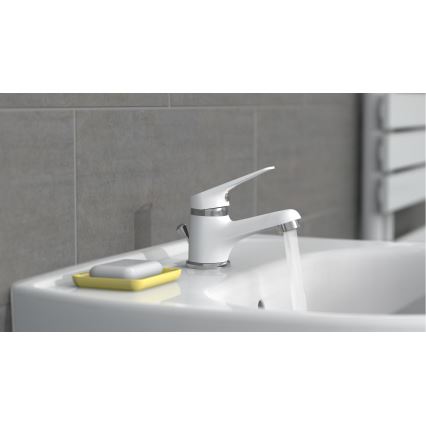 Eisl NI075SCR - Bateria umywalkowa SPEED biały/błyszczący chrom