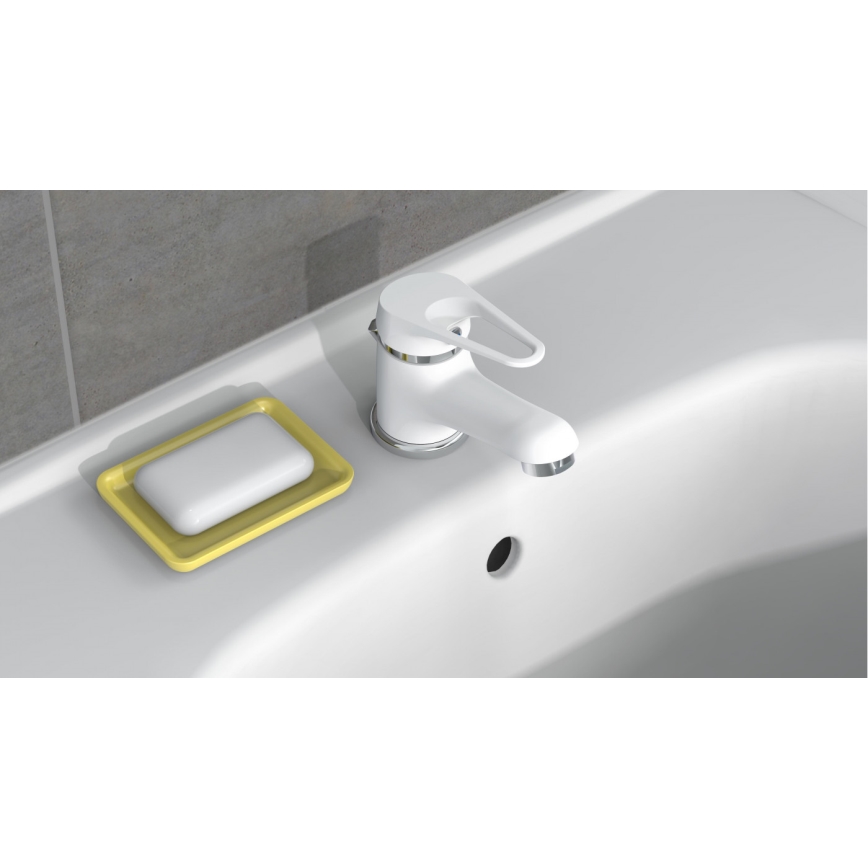 Eisl NI075SCR - Bateria umywalkowa SPEED biały/błyszczący chrom
