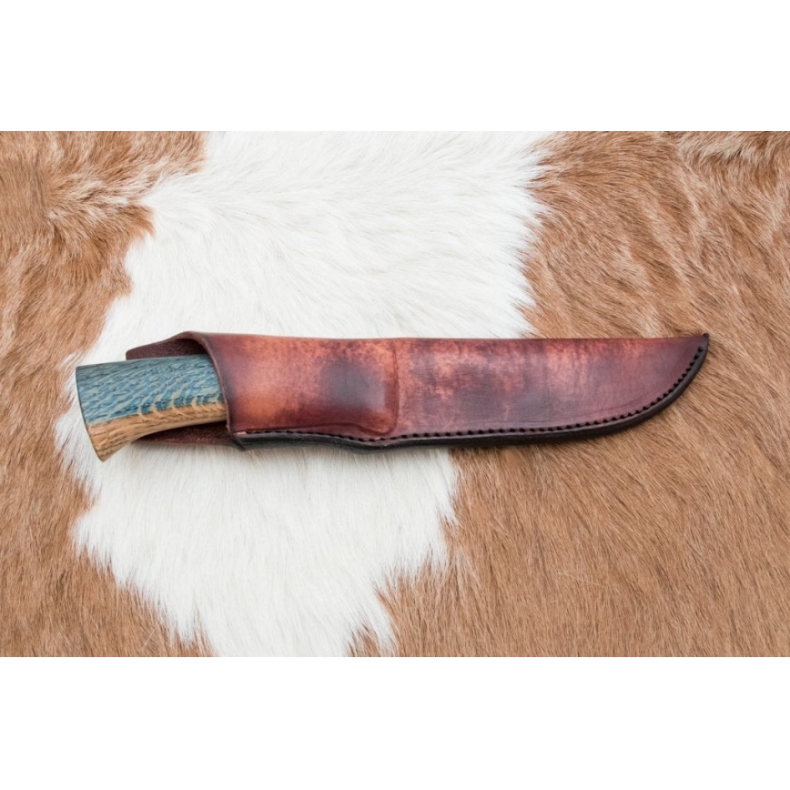 Ekskluzywny nóż damasceński 12,7 cm dąb/heban