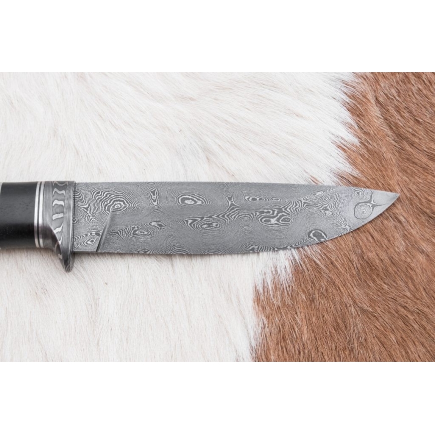 Ekskluzywny nóż damasceński 12,7 cm dąb/heban