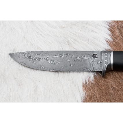 Ekskluzywny nóż damasceński 12,7 cm dąb/heban