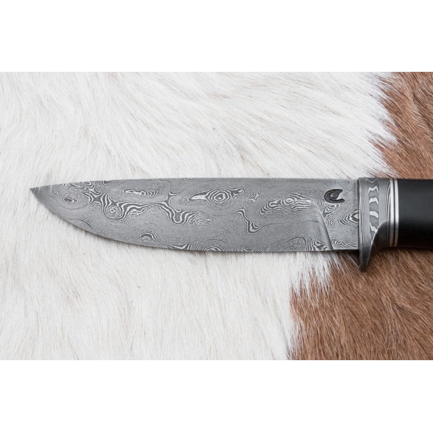 Ekskluzywny nóż damasceński 12,7 cm dąb/heban