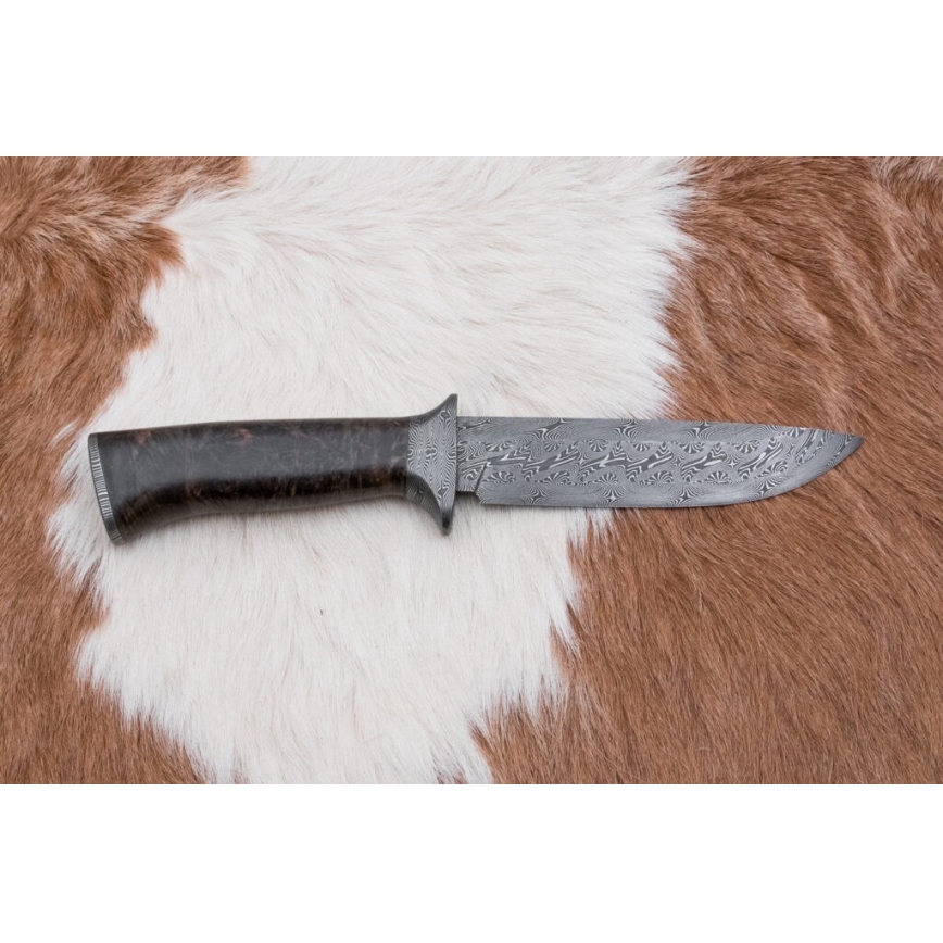 Ekskluzywny nóż damasceński 13,8 cm klon