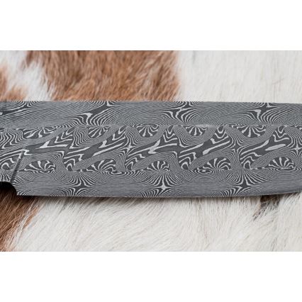 Ekskluzywny nóż damasceński 13,8 cm klon