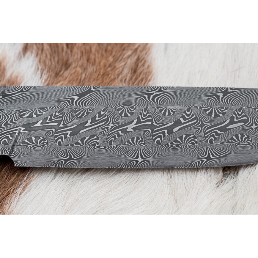 Ekskluzywny nóż damasceński 13,8 cm klon