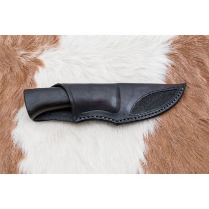 Ekskluzywny nóż damasceński 8,6 cm dąb/kość wielbłądzia