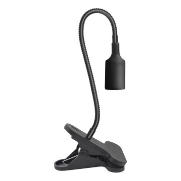 Elastyczna Lampa stołowa z klipsem do uprawy roślin PLANTY 1xE27/30W/230V czarny