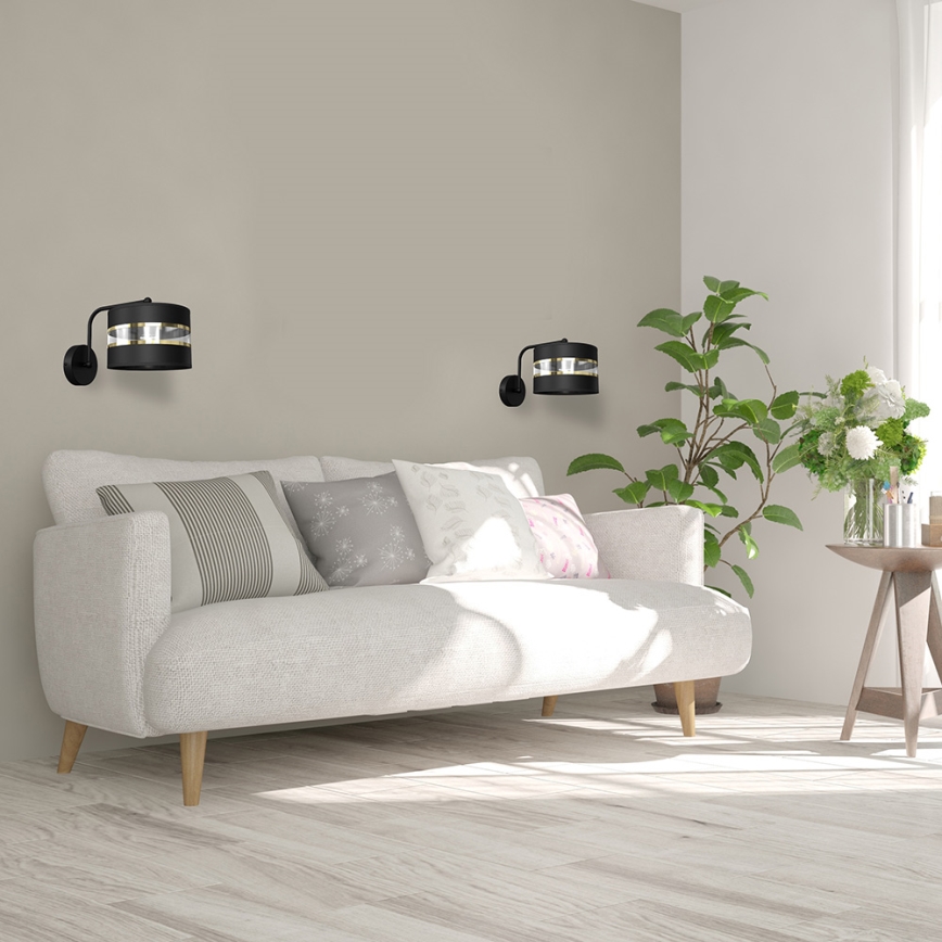 Elastyczna lampa ULTIMO 1xE27/60W/230V czarna