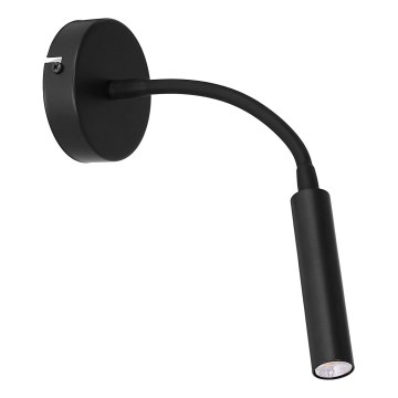 Elastyczna lampka ARDEN 1xG9/8W/230V czarna