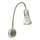 Elastyczna lampka ARENA 1xE14/40W/230V matowy chrom