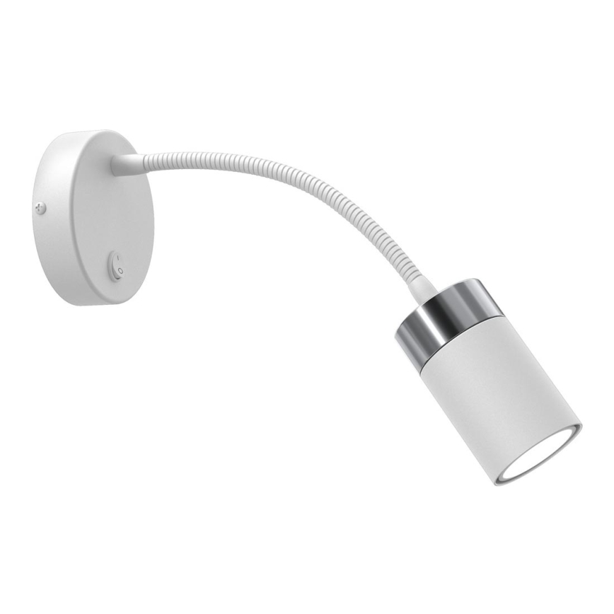 Elastyczna lampka JOKER 1xGU10/8W/230V biała/matowy chrom
